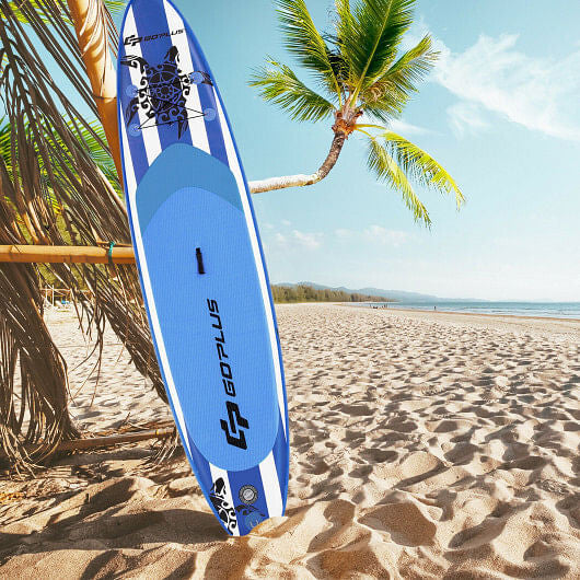 10.6 Feet Inflatable Paddle Board with Carry Bag-2