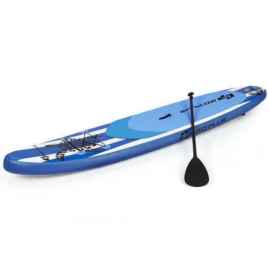 10.6 Feet Inflatable Paddle Board with Carry Bag-5
